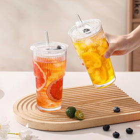 GOSCHE eco-friendly glass helps reduce plastic waste in daily use.