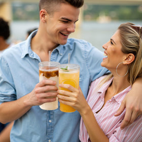 GOSCHE gift-ready glass cups for homes, cafes, and bars