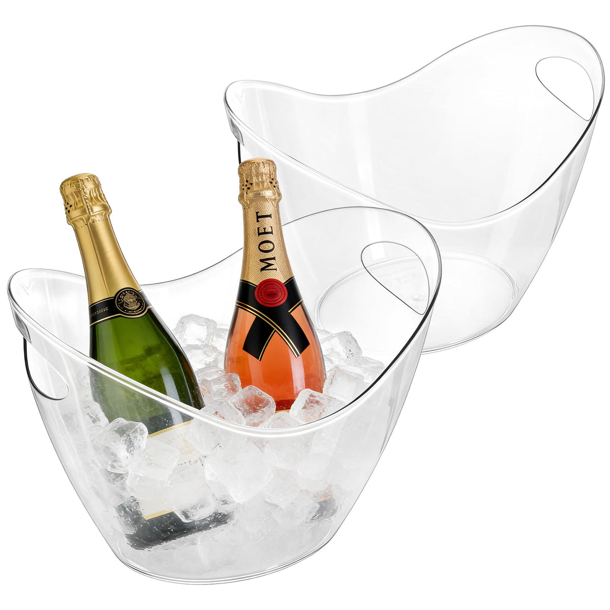 GOSDENG 3.5L ice bucket side view for party prep and transport.
