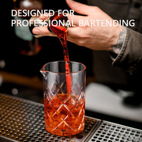 GOSDENG lead-free crystal glass highlights ingredients beautifully.