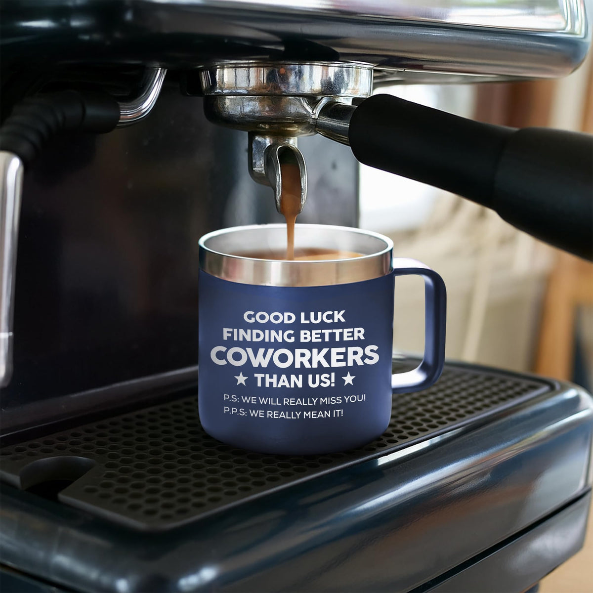 Gossby 14oz coworker tumbler rust-resistant for daily use.
