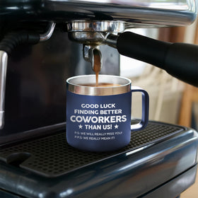 Gossby 14oz coworker tumbler rust-resistant for daily use.