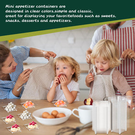 GothaBach plastic serving plates for tastings and bars