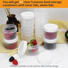 GothaBach transparent jars help quick content recognition.