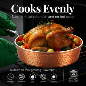 Gotham Steel Modern dishwasher-safe pan for easy cleanup after meals