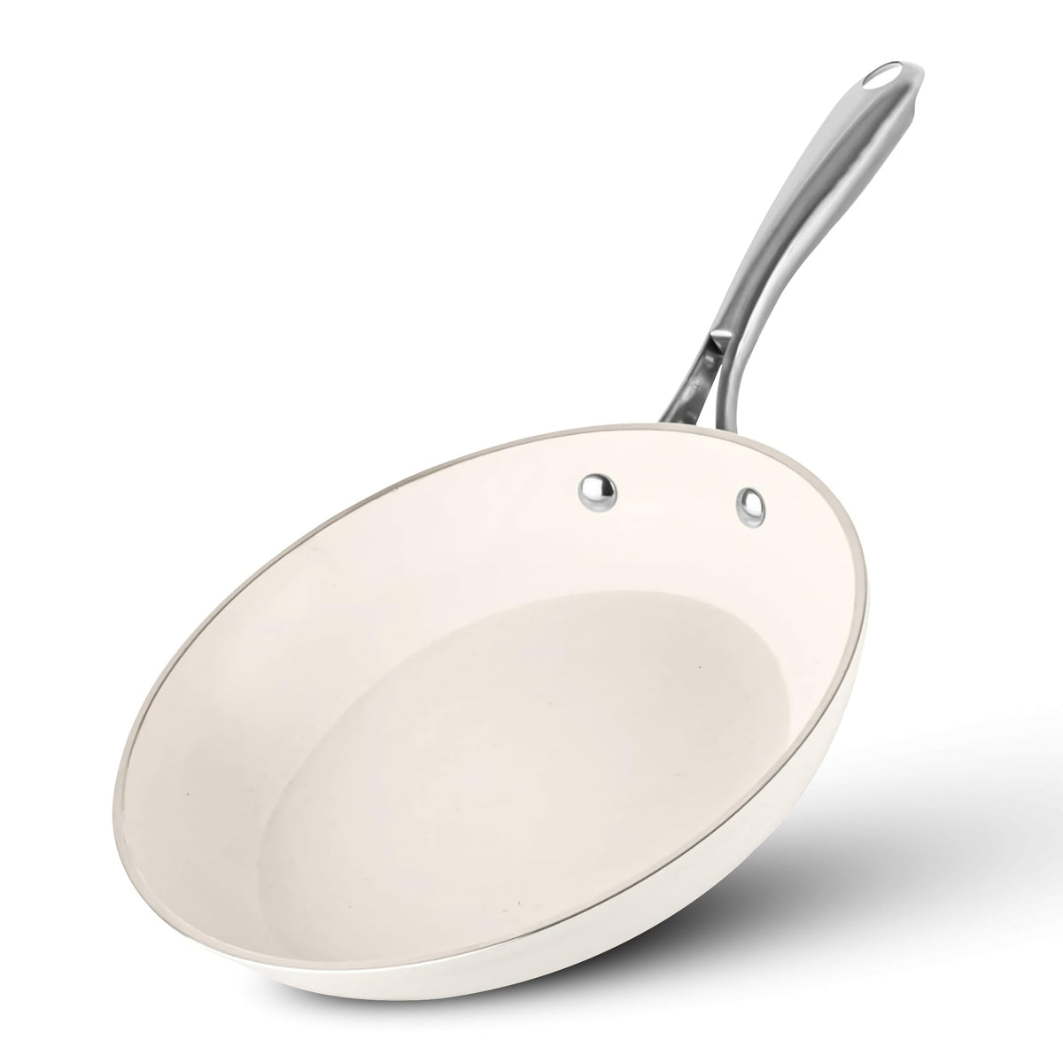 GOTHAM STEEL stay-cool handle for safe transfers from stove to oven.