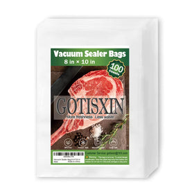 GOTISXIN 100 Quart vacuum bags with airtight seal for fresh storage.
