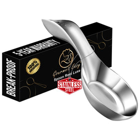 Gourmet Easy break-proof spoon rest on stove top keeps utensils tidy and ready.