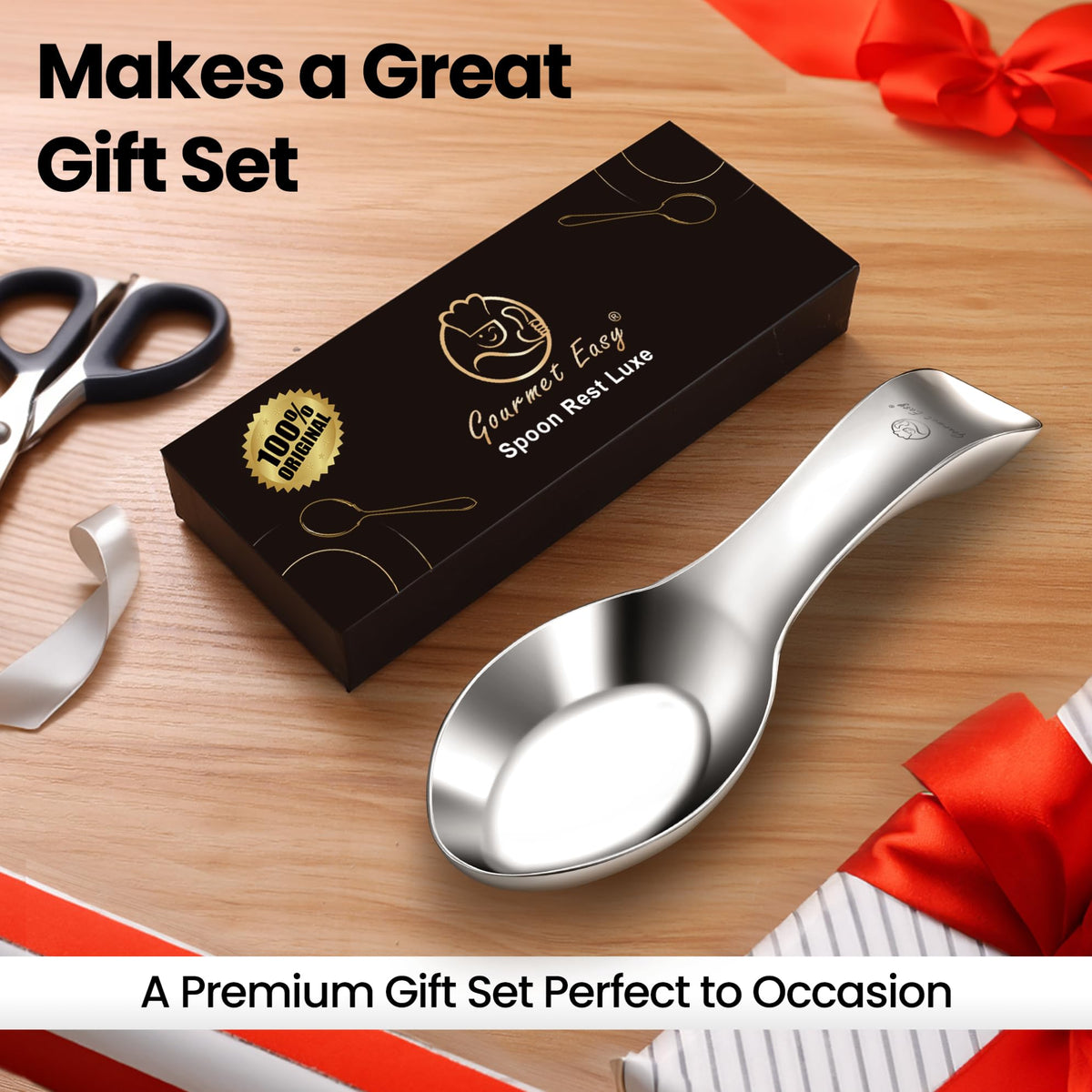 Gourmet Easy compact design fits small counters and crowded cabinets.