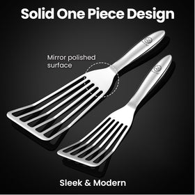 Gourmet Easy ergonomic non-slip handle provides secure grip