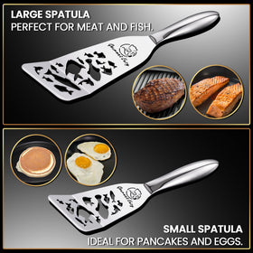 Gourmet Easy Funky Fish Edition ergonomic handle for secure grip