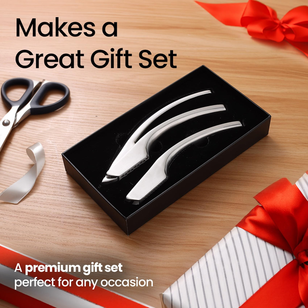 Gourmet Easy gift-ready garlic press combines style and function for kitchens