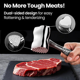 Gourmet Easy heart-shaped design meat tenderizer for tenderness