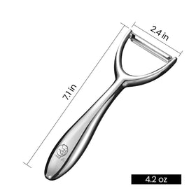 Gourmet Easy peeler used on carrots and cucumbers for garnishes.