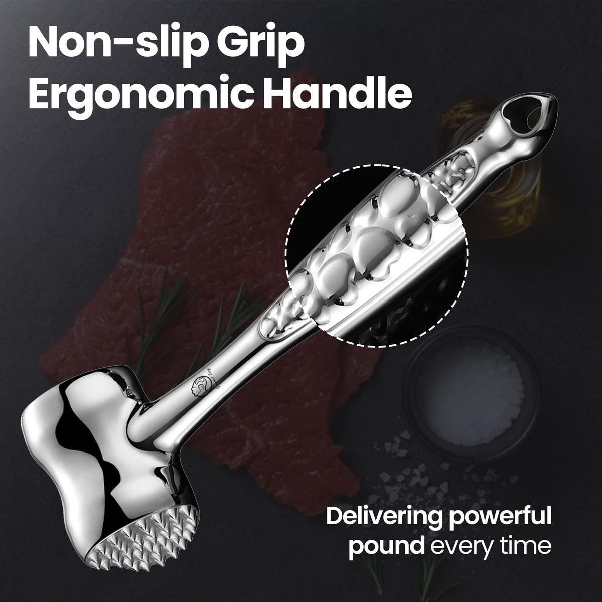 Gourmet Easy textured side tenderizes tougher cuts effectively