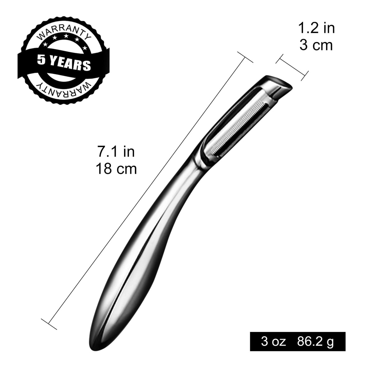 Gourmet Easy peeler ideal for peeling potatoes, fruits, and vegetables in the kitchen