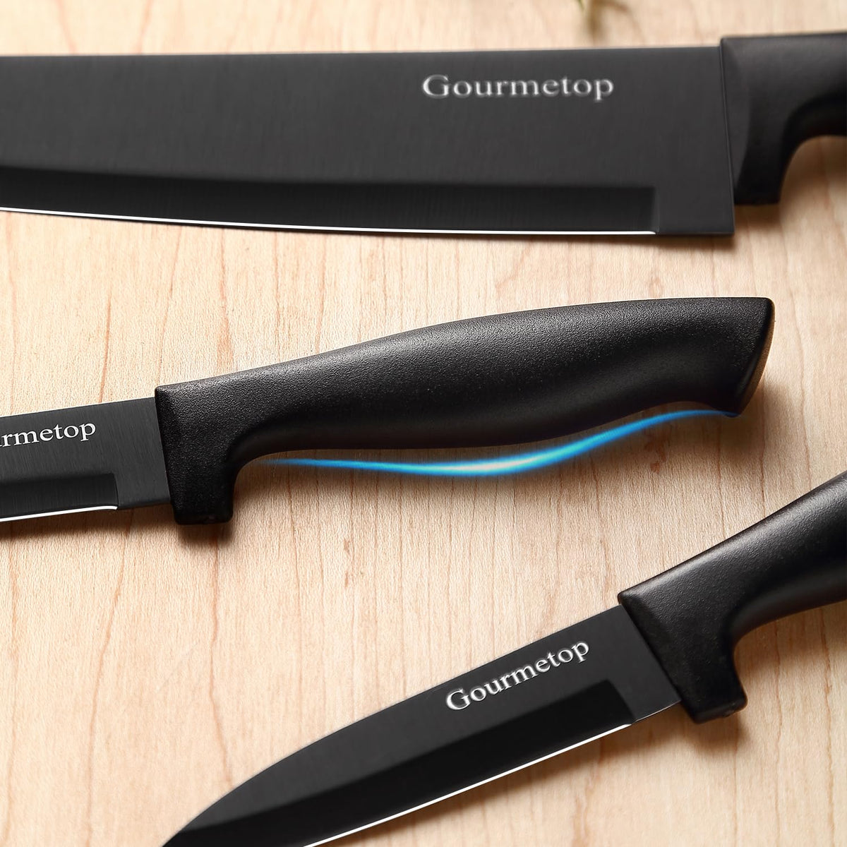 Gourmetop 3.5-inch paring knife image for peeling and detail work.
