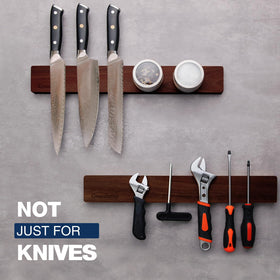 Gourmetop multi use organizer holding knives, scissors, utensils and keys.