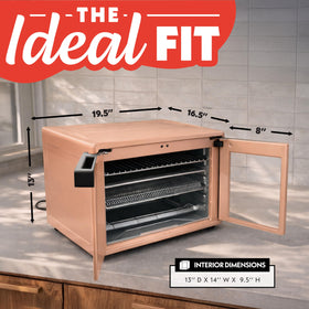 Gourmia 12 presets cover air frying, baking, roasting, and more.