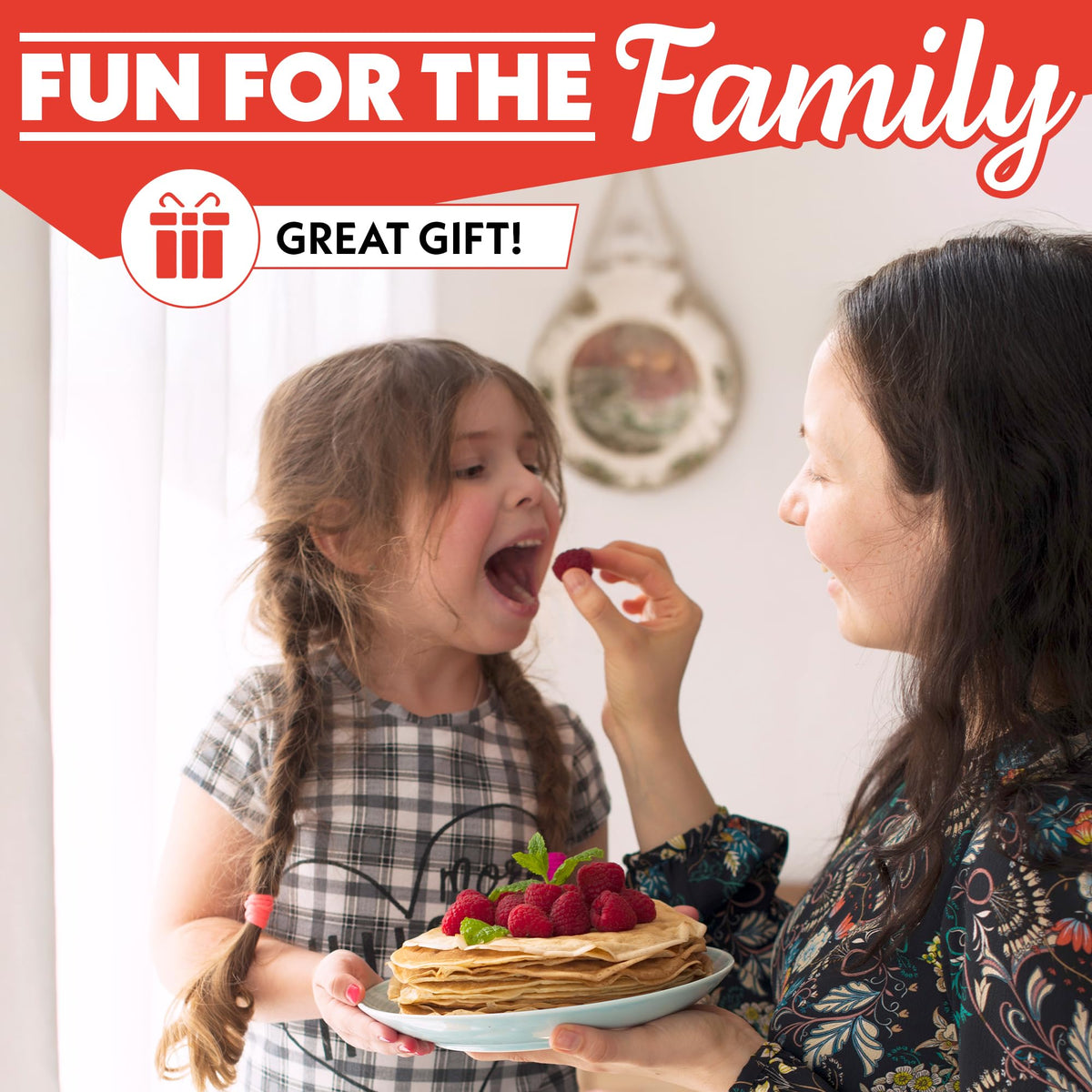 Gourmia 800W heating for fast, even cooking