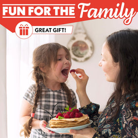 Gourmia 800W heating for fast, even cooking