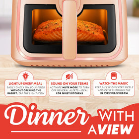 Gourmia 8 qt air fryer fryforce 360 technology for even results