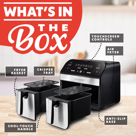 Gourmia Match Cook sync feature duplicates settings for coordinated meals
