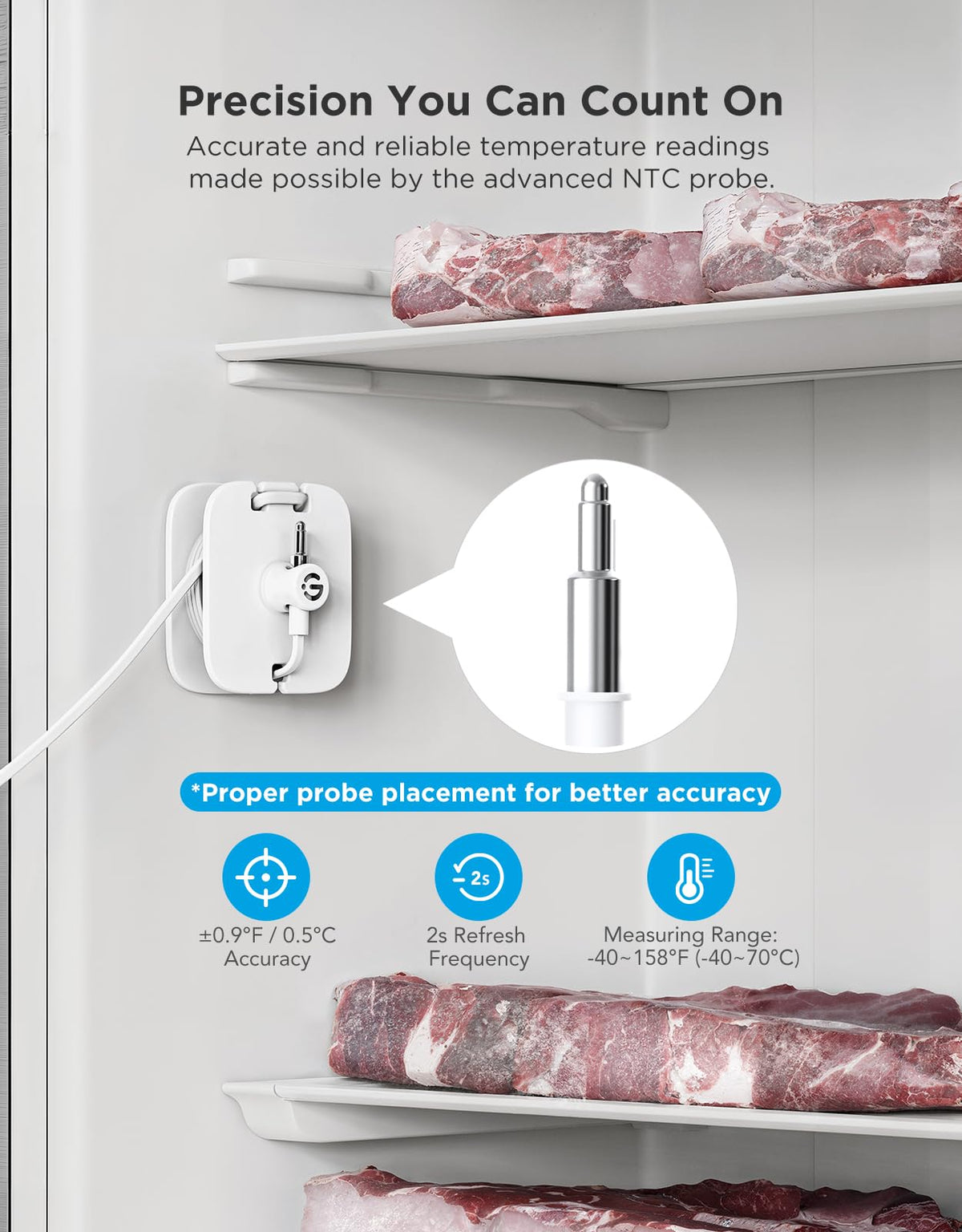 GoveeLife app alerts screenshot emphasizing real-time notifications and remote monitoring