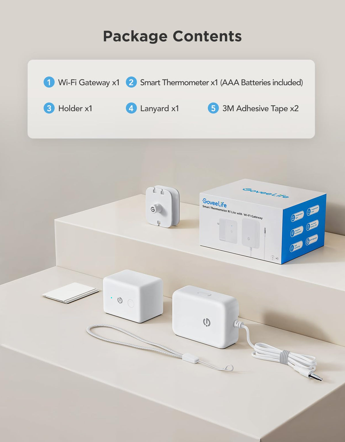 GoveeLife sensor network enabling whole-home temperature management