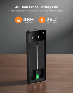 GoveeLife charging base charges in 25 minutes