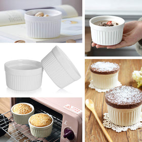 GPYG dishwasher-safe ramekins for easy cleanup from dish to table.