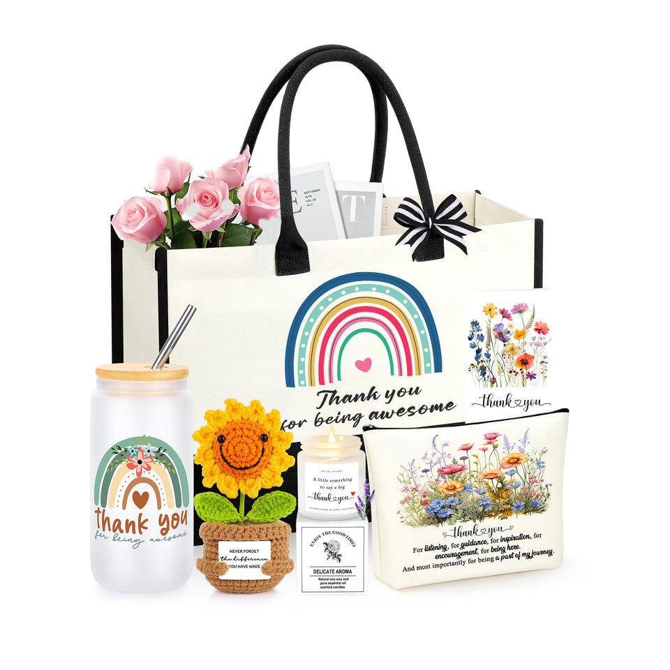 GQDECOR tote bag showcases durable cotton canvas and stylish print for everyday gifting