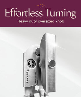 Graceliving inoxcore stainless steel blade for smooth openings