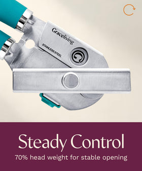Graceliving magnetic lid lifter demonstrating hands-free lid removal and safety.