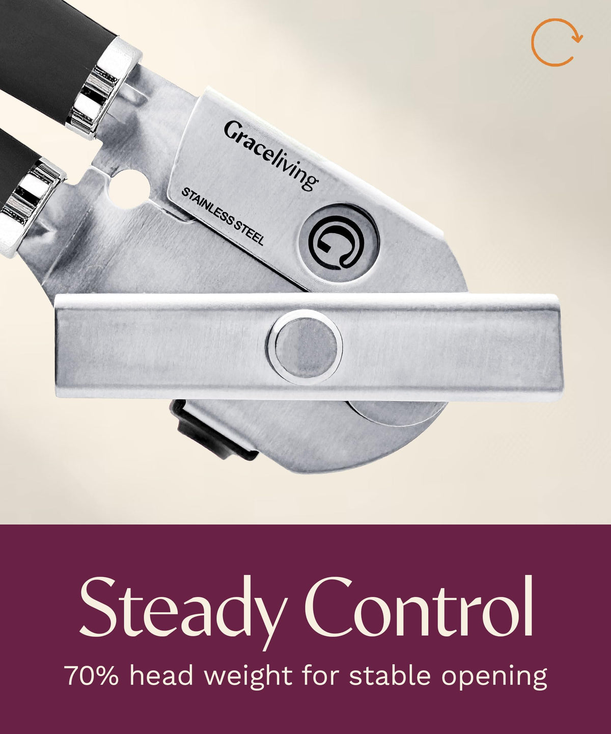 Magnetic lid lifter securely holds lids away from hands for safer, cleaner operation
