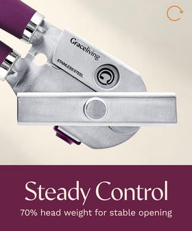 Graceliving premium magnetic lid lifter in action for touch-free lid removal