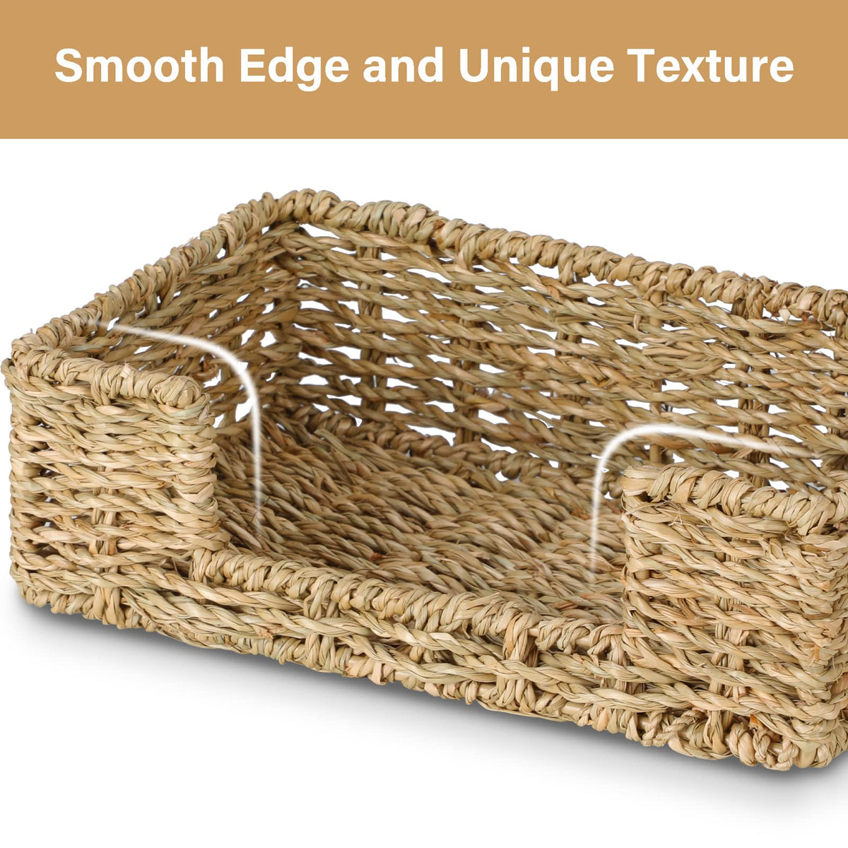 Graciadeco dining table napkin caddy helps keep napkins organized at meals.