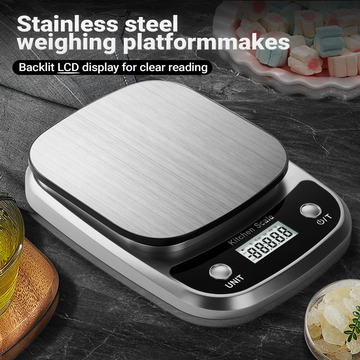 GRAM PRES scale ideal for baking ingredients and portions