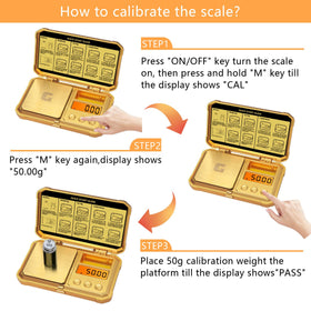 GRAM PRES six-unit display supports multiple measurement modes for versatile tasks.