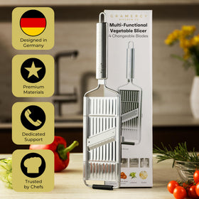 Gramercy cleaning brush helps remove residue quickly after use.
