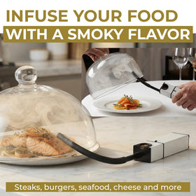 Gramercy Kitchen Smoker Kit portable design for easy indoor smoking.