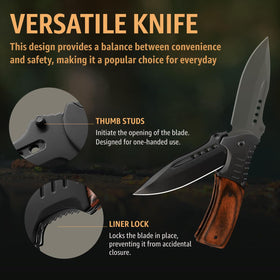 Grand Way 440C stainless steel blade ready for daily tasks