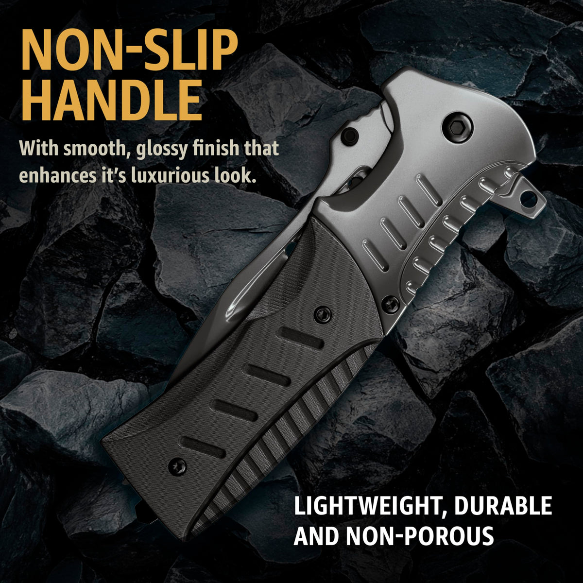 Liner lock keeps the blade secure during every task