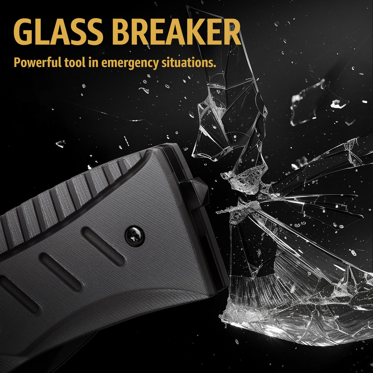 Thumb studs enable one-handed blade deployment on the Grand Way knife