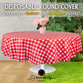 Grandipity 6-pack tablecloth provides value and coordinated color for multiple occasions