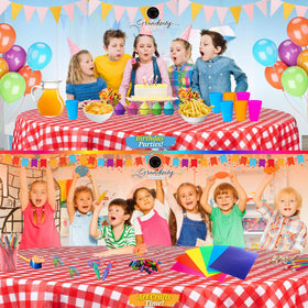 Grandipity fade-resistant tablecloth preserves color while protecting surfaces during events
