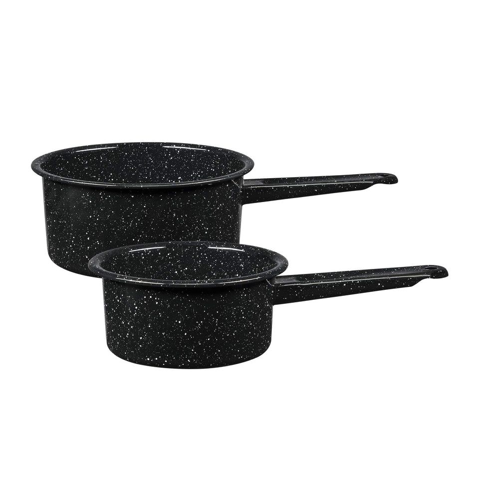 Granite Ware 1qt saucepan ideal for quick sauces and small batches.
