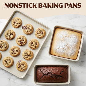 Granitestone stainless-steel frying basket helps draining and serving with ease.