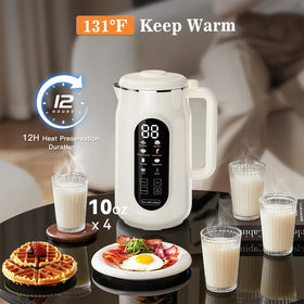 Graplife keep-warm function maintains drinks at 131°F
