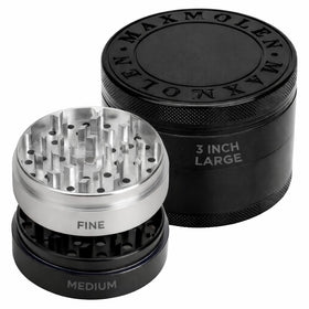 GRAVEND 3-inch spice grinder cap closeup highlighting durable construction for controlled seasoning.